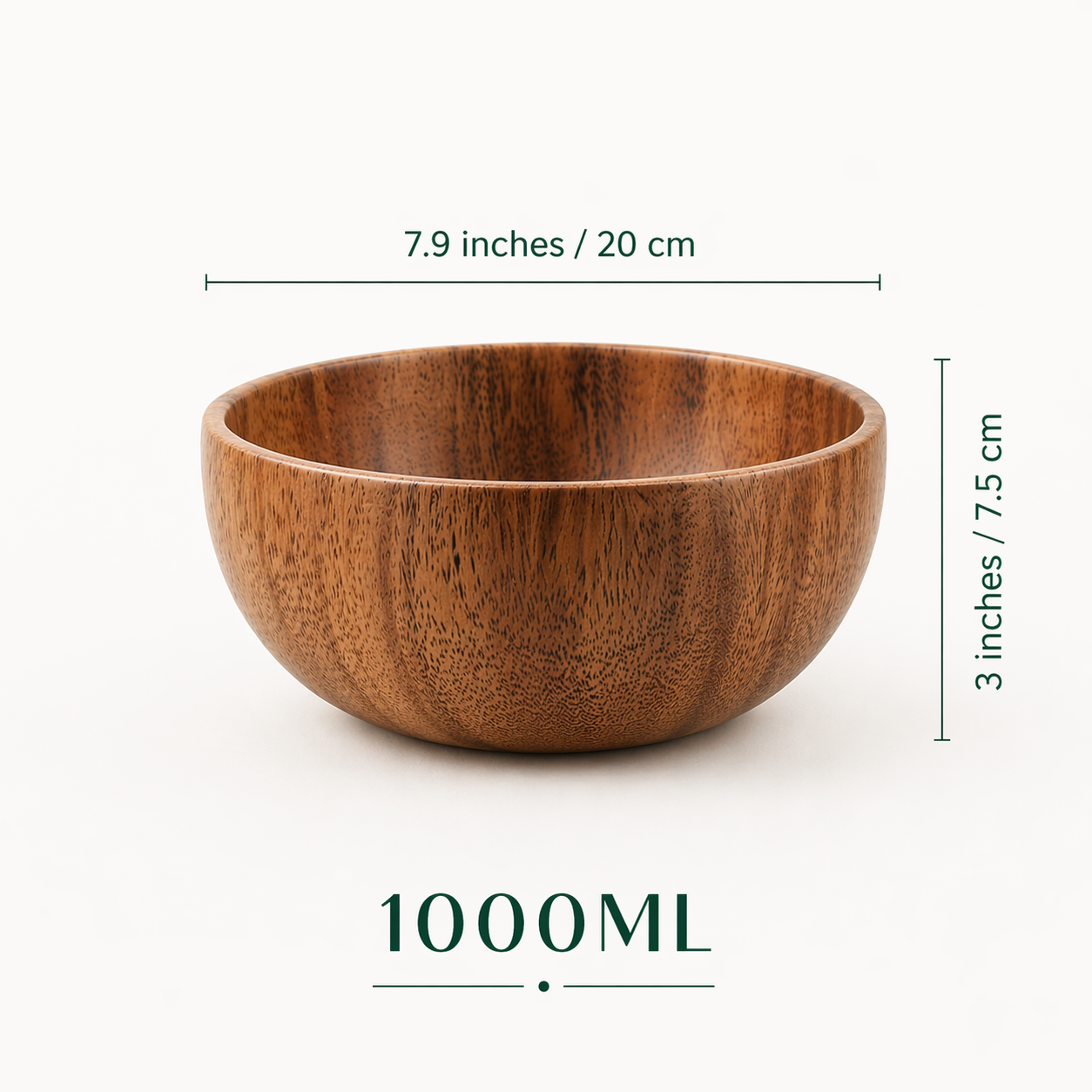 Acacia Wooden Bowl Set
