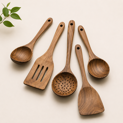 Teak Cooking Utensils