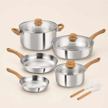 Koch System Stainless Steel Coowkare Set