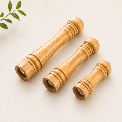 Wood Salt and Pepper Mills