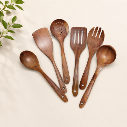 Natural Teak Utensils
