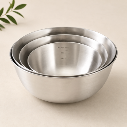 Stainless Steel Mixing Bowl Set