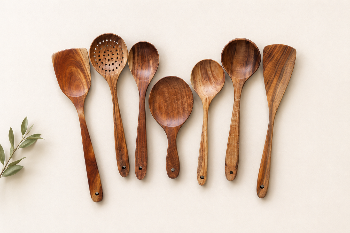 Natural Teak Utensils