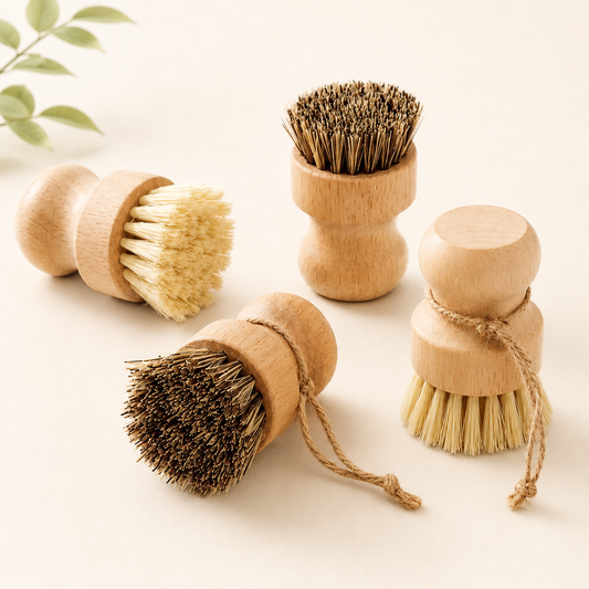 Spülbürste aus natürlichem Sisal & Palmblatt