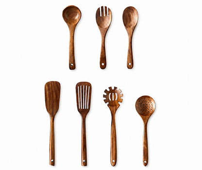 Natural Teak Utensils