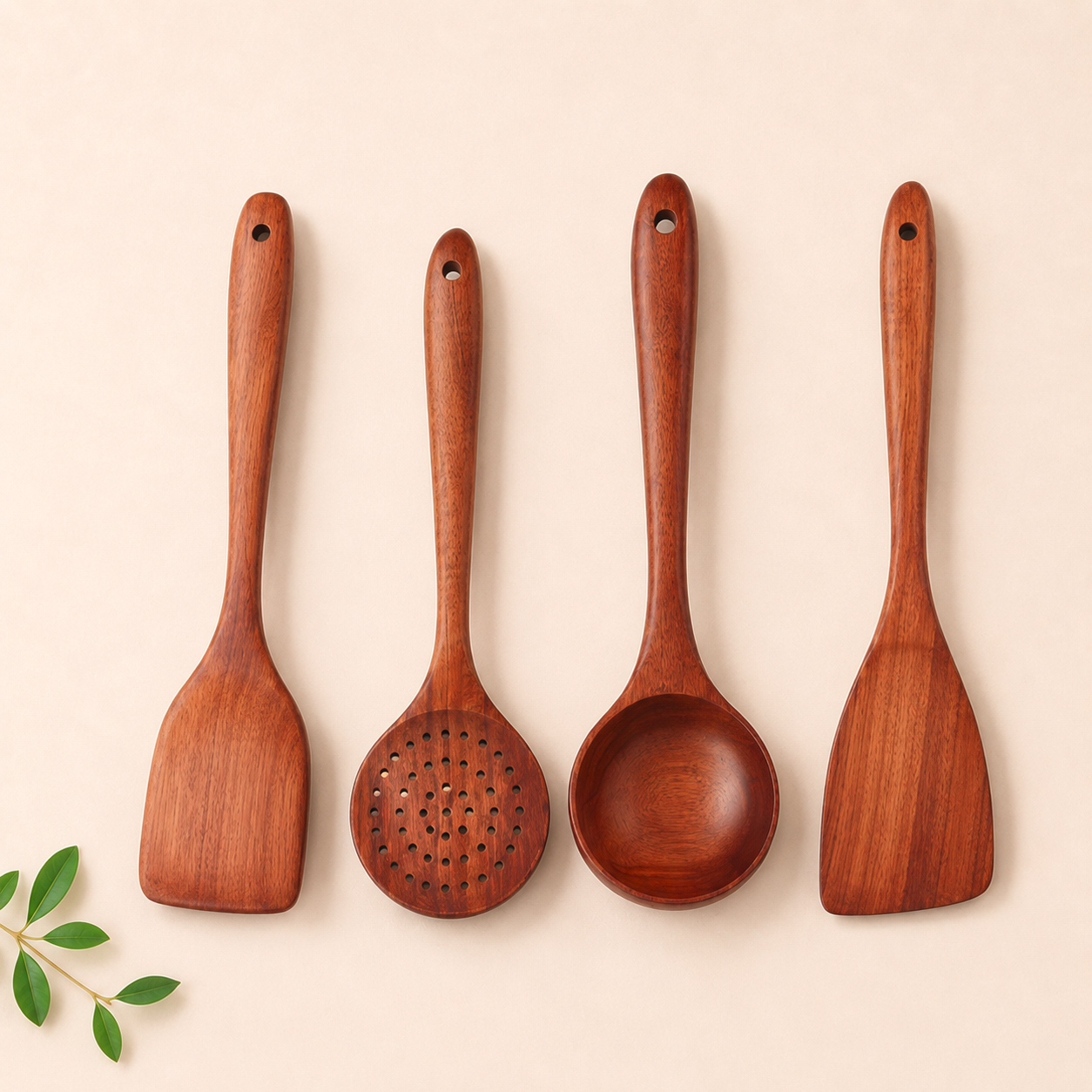 Natural Teak Utensils