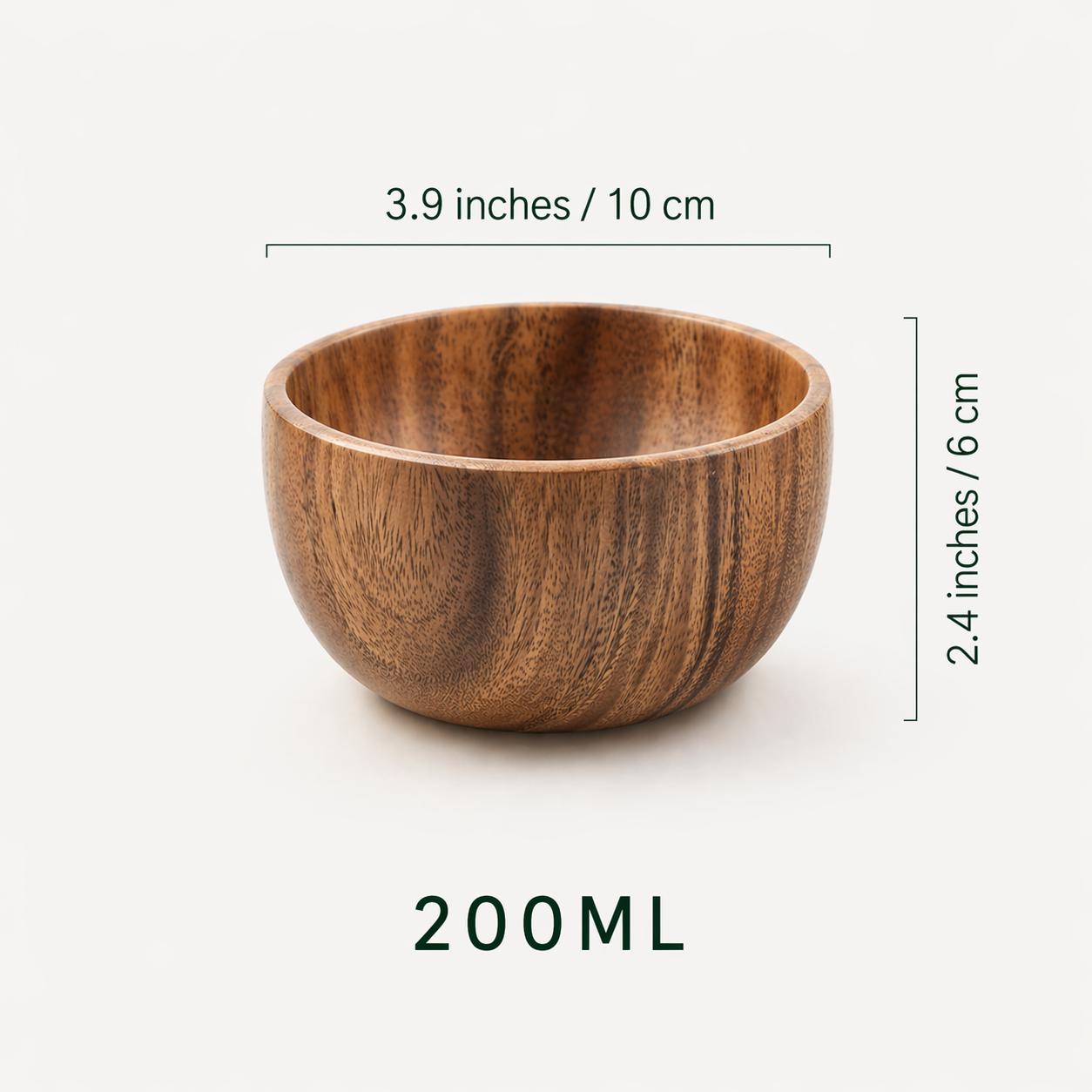 Acacia wooden bowls