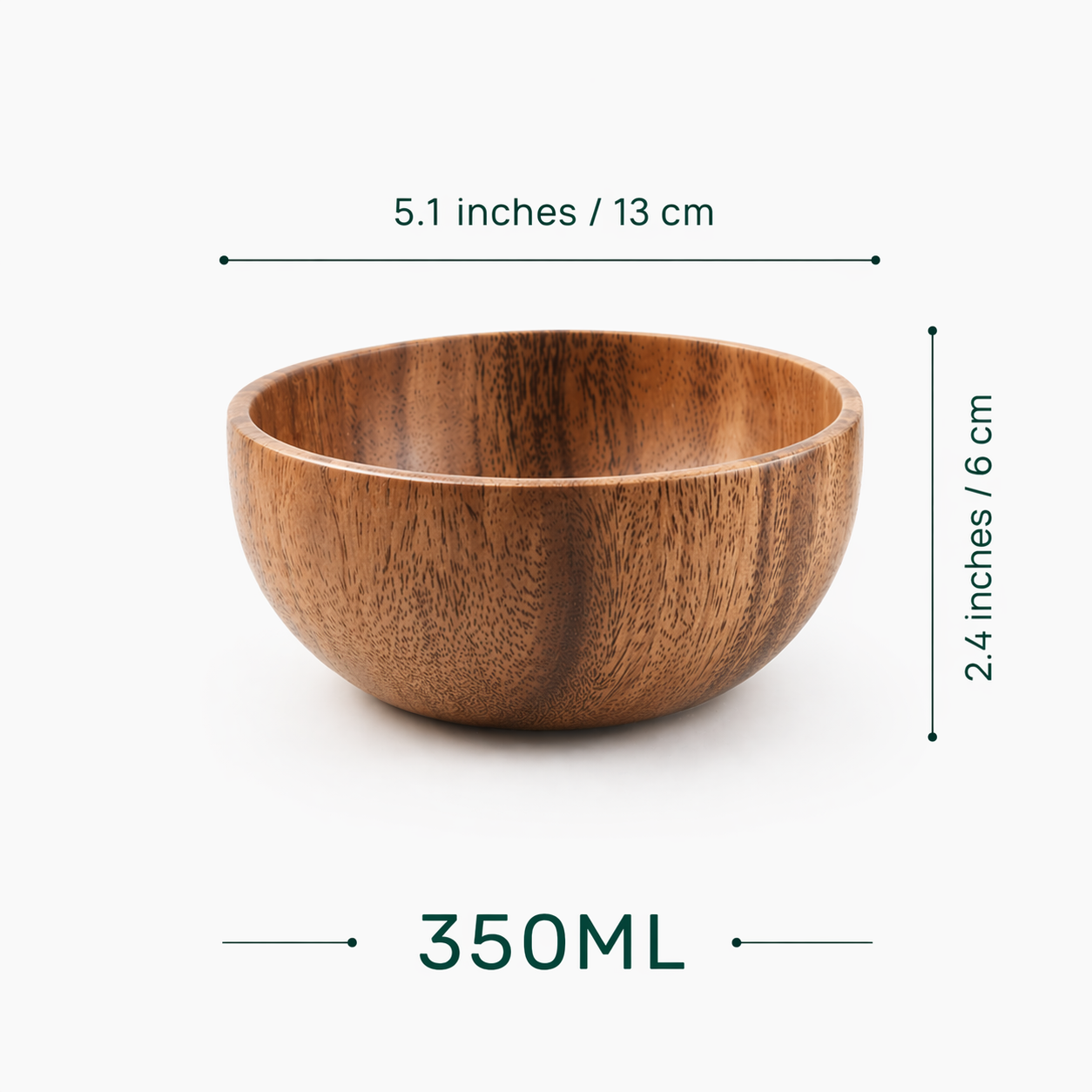 Acacia wooden bowls