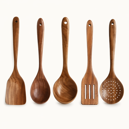 Teak Cooking Utensils