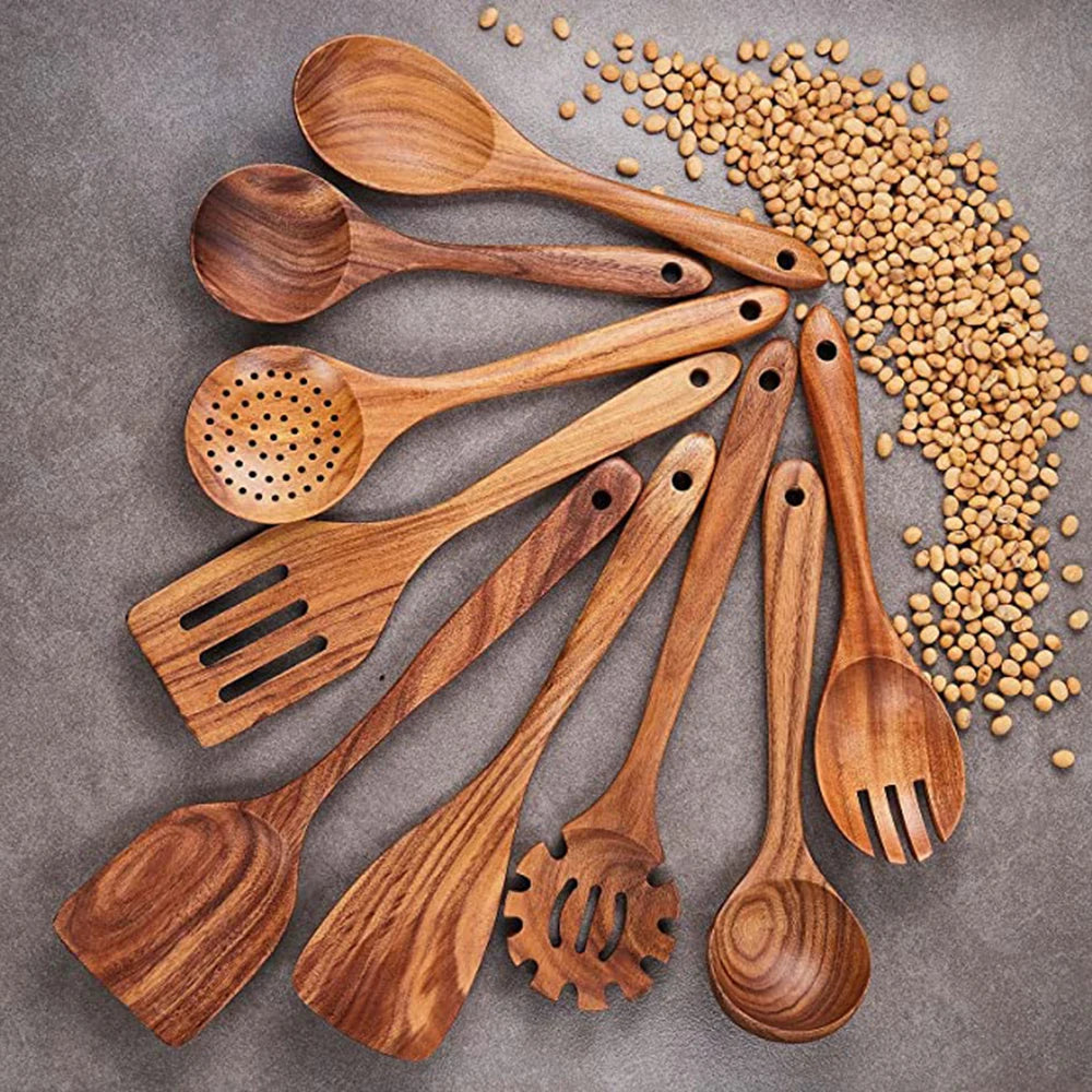 Natural Teak Utensils