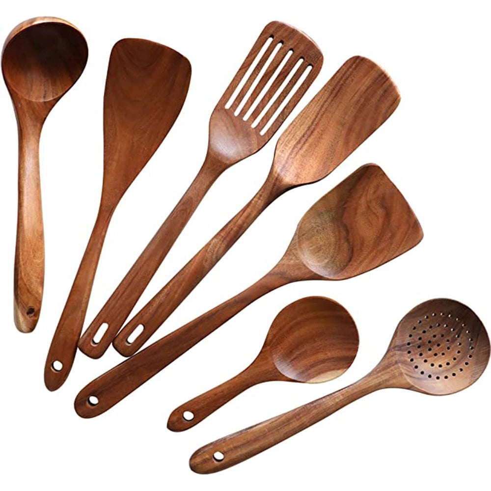 Natural Teak Utensils