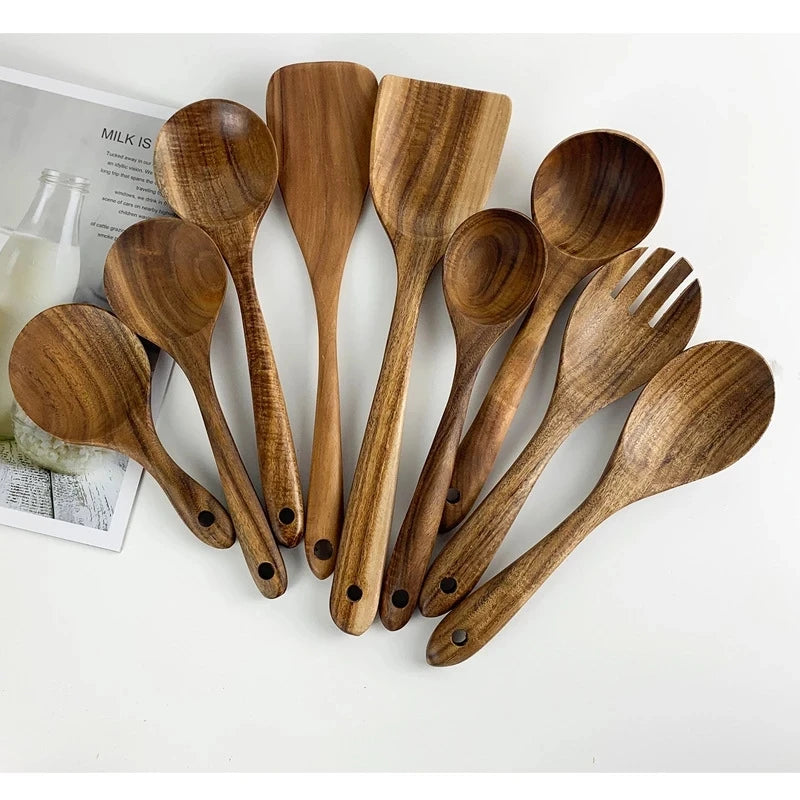 Natural Teak Utensils