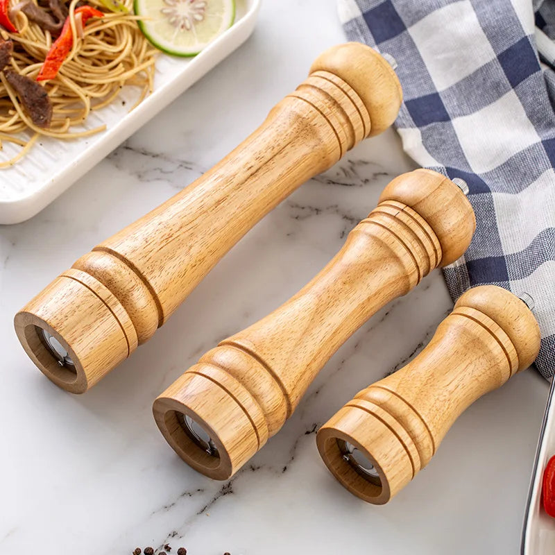 Wood Salt and Pepper Mills