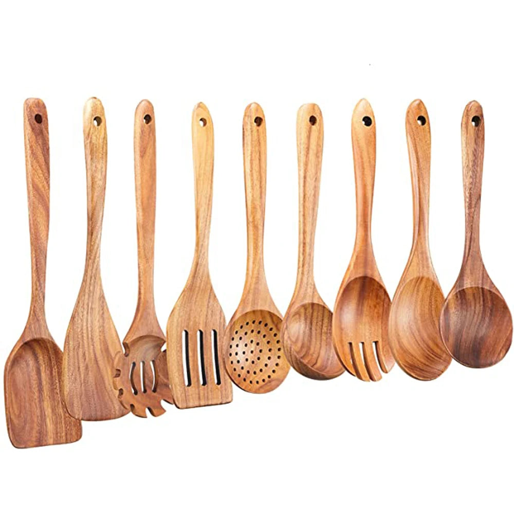 Natural Teak Utensils