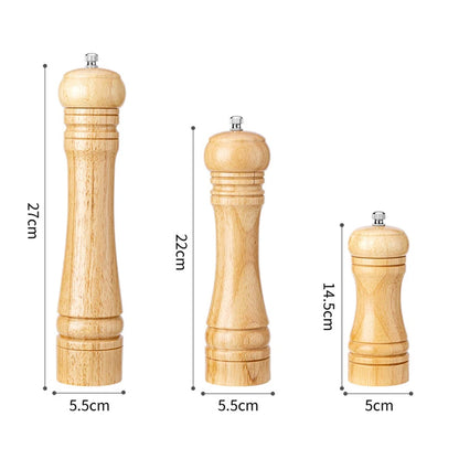 Wood Salt and Pepper Mills