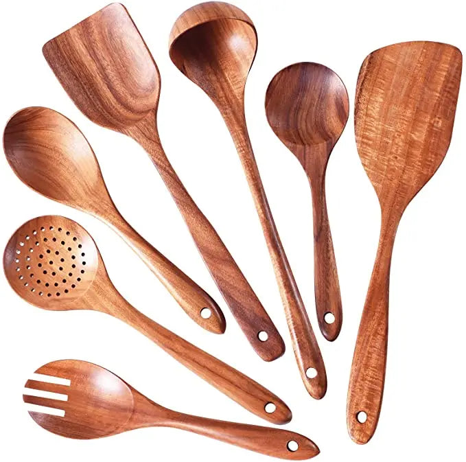 Natural Teak Utensils