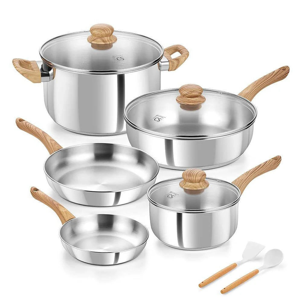 KOCH SYSTEME Stainless steel coowkare set