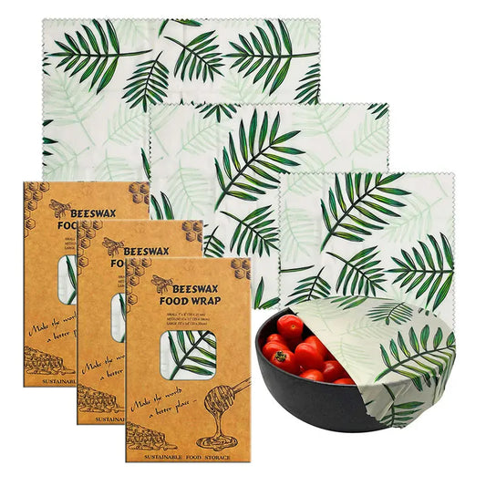 Wiederverwendbare Bienenwachstücher – 3 Sets 9-teilig