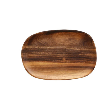Solid Wooden Dinner Plates