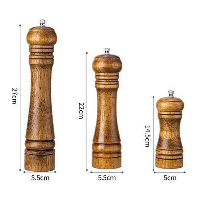 Wood Salt and Pepper Mills
