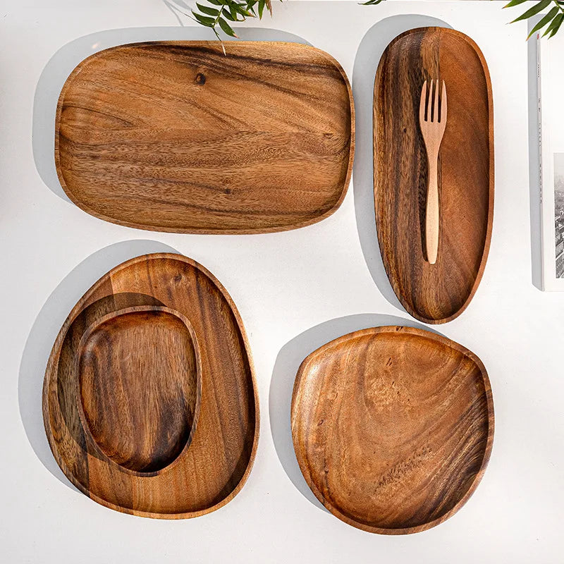 Solid dinner plates