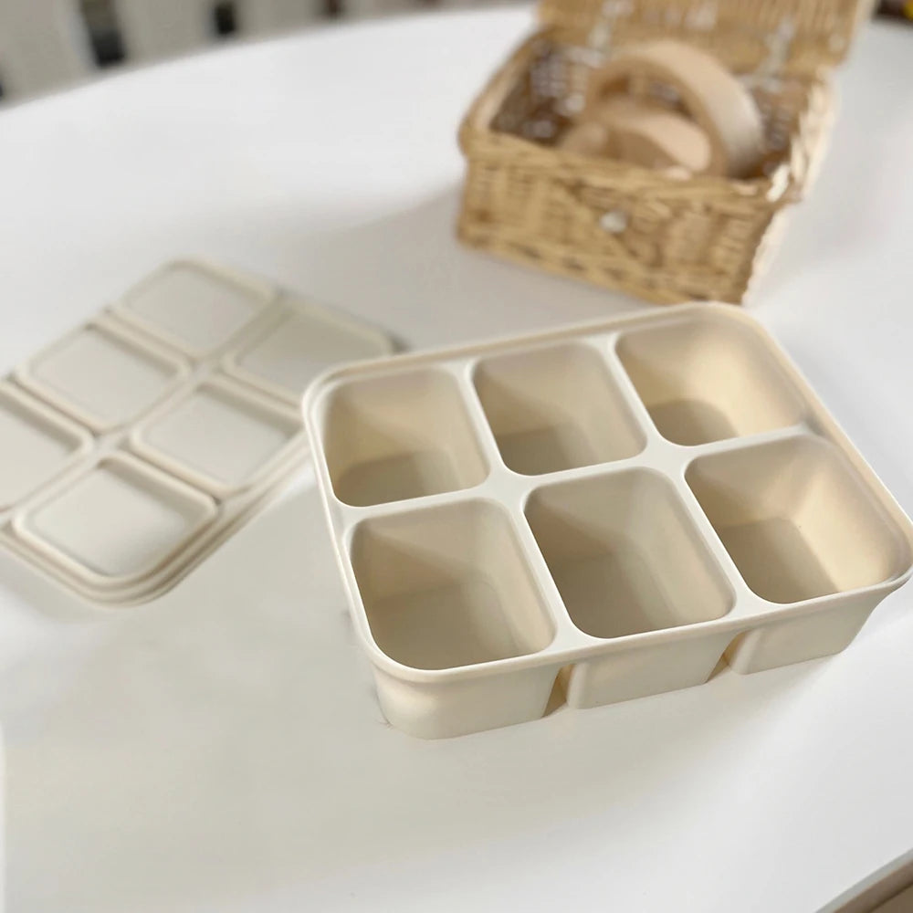 Ice Cube & Baby Food Tray with Lid