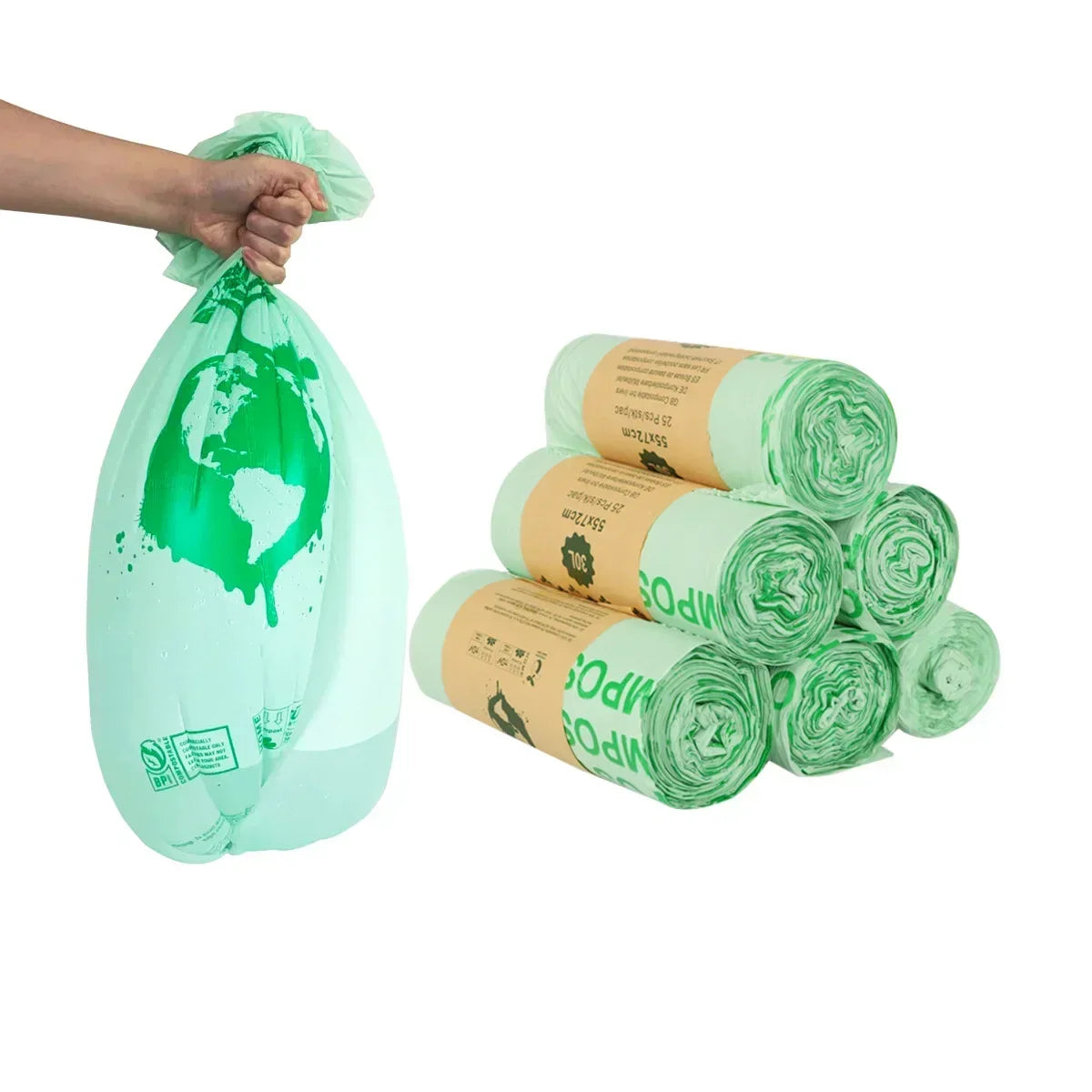 Biodegradable garbage bags