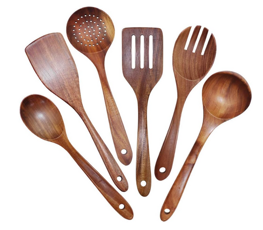 Natural Teak Utensils