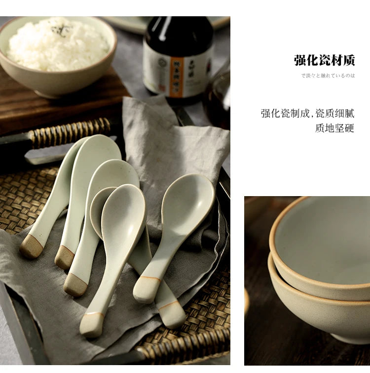 Neutral style dinner set