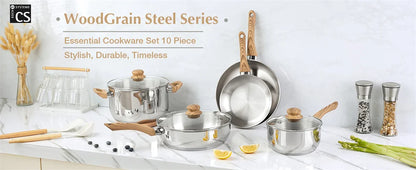 Koch System Stainless Steel Coowkare Set