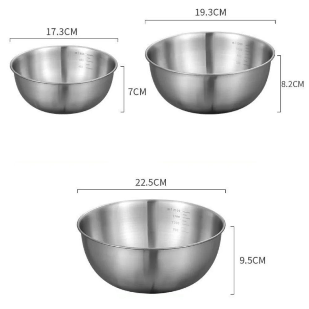 Stainless Steel Mixing Bowl Set